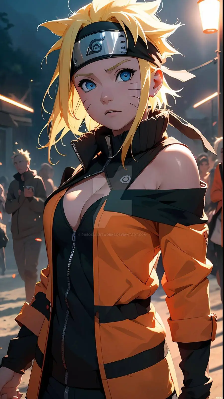 ai character: Naruto background