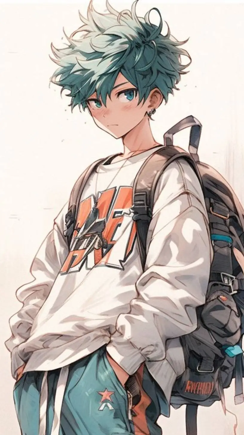 ai character: IZUKU X YOU background