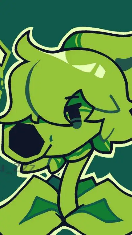 ai character: peashooter  background
