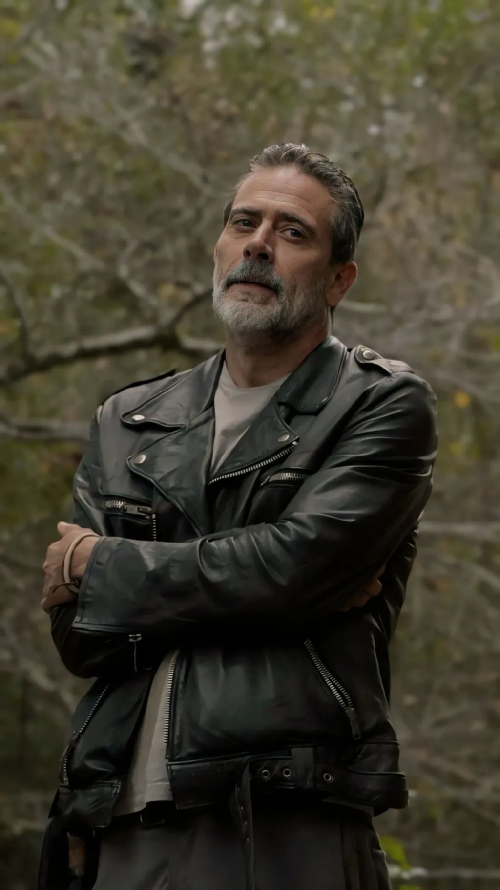ai character: Negan Smith  background