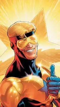 ai character: booster gold  background