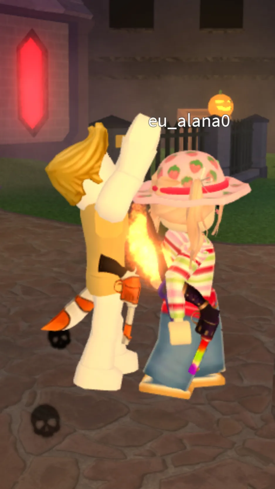 ai character: CRINGE ROBLOX STOR background