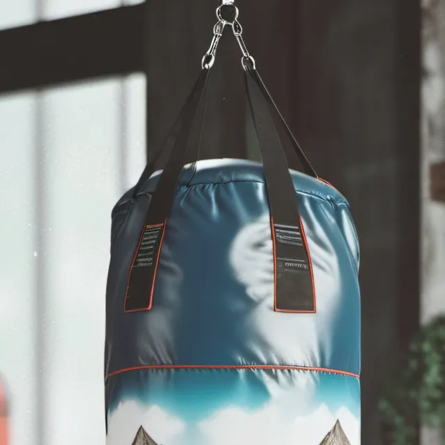 chat with ai character: punching bag