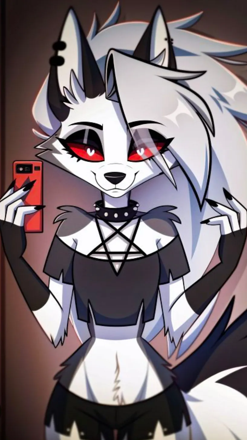 ai character: Loona Wolf  background