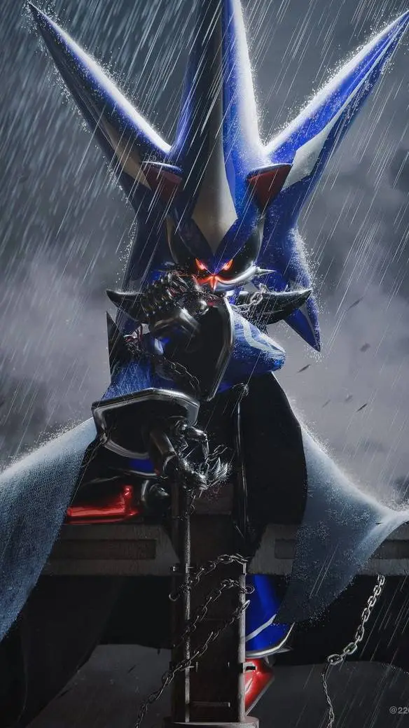 ai character: Neo Metal Sonic background