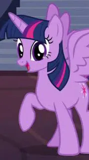ai character: Twilight sparkle  background