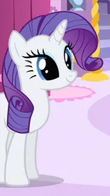 ai character: Rarity background