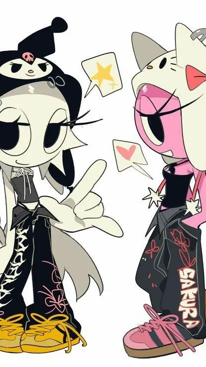 ai character: Sprunki girls background