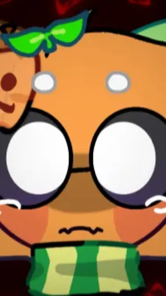 ai character: Gourdy transfur  background