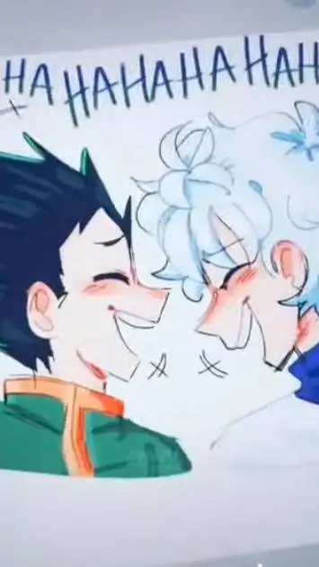 ai character: killua and gon ❤️ background