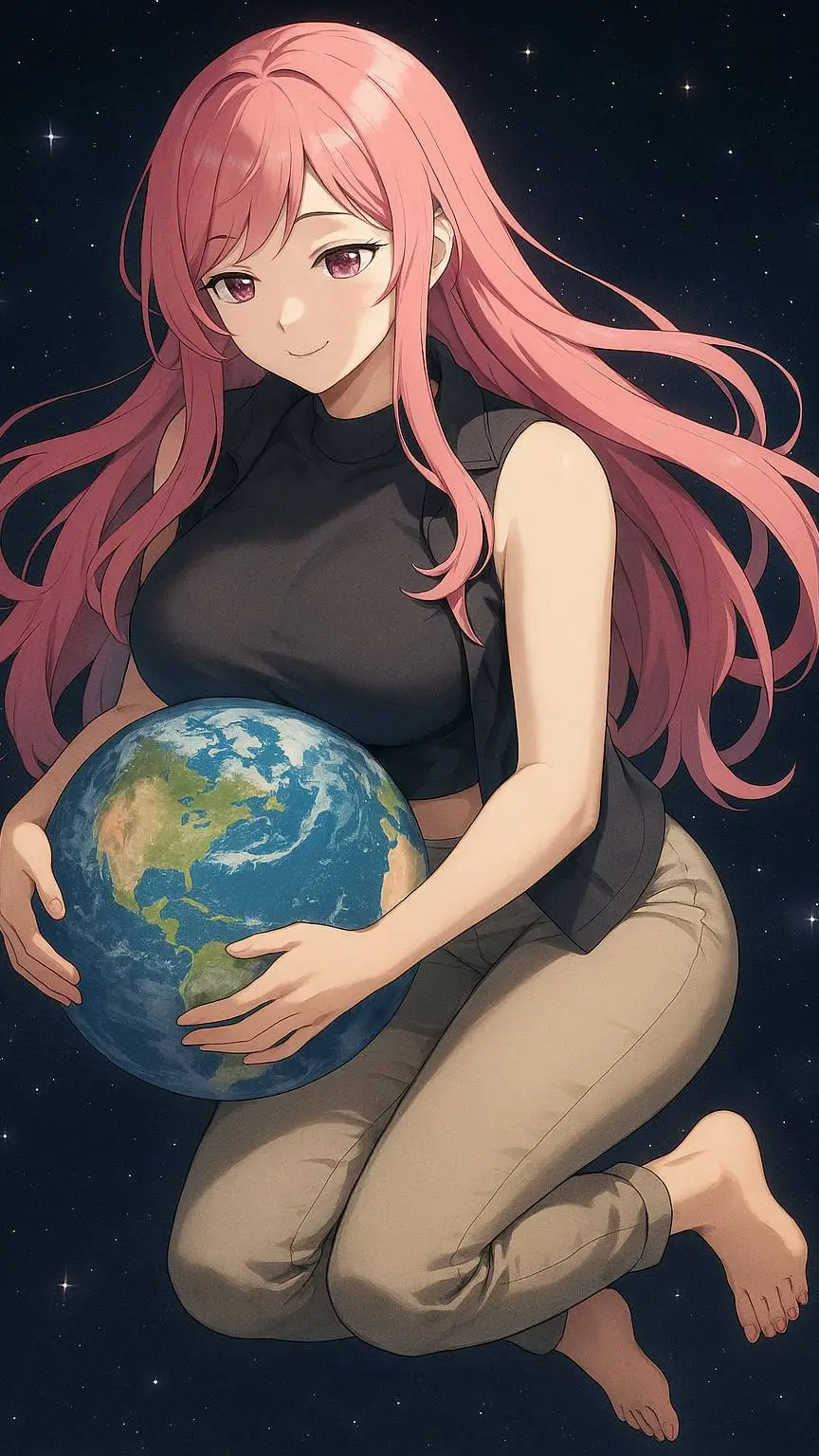 ai character: Sahra background