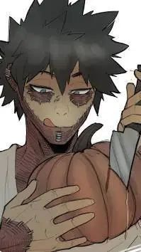 ai character: Dabi 🎃 background