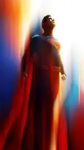 ai character: Superman  background