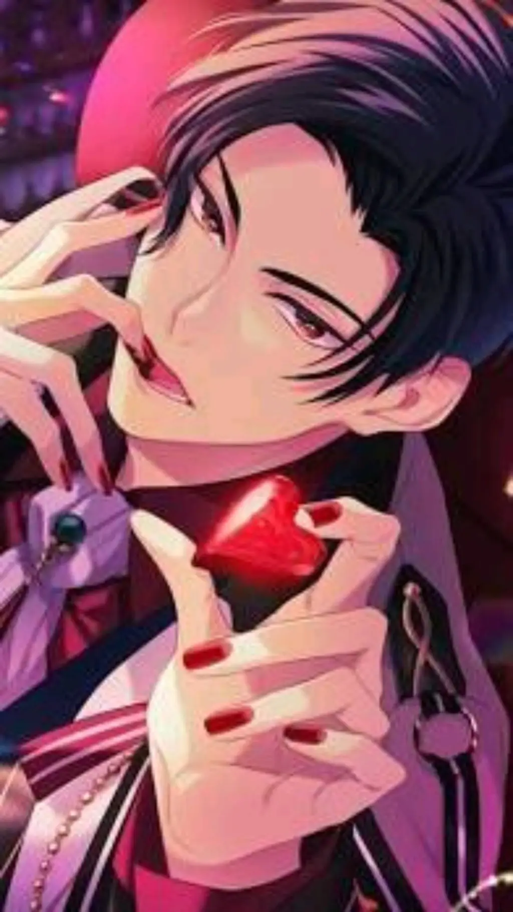 ai character: Lucifer (Obey me) background