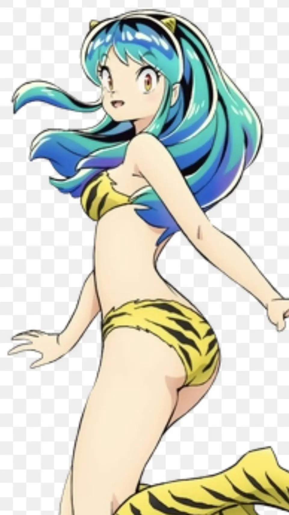 ai character: Lum background