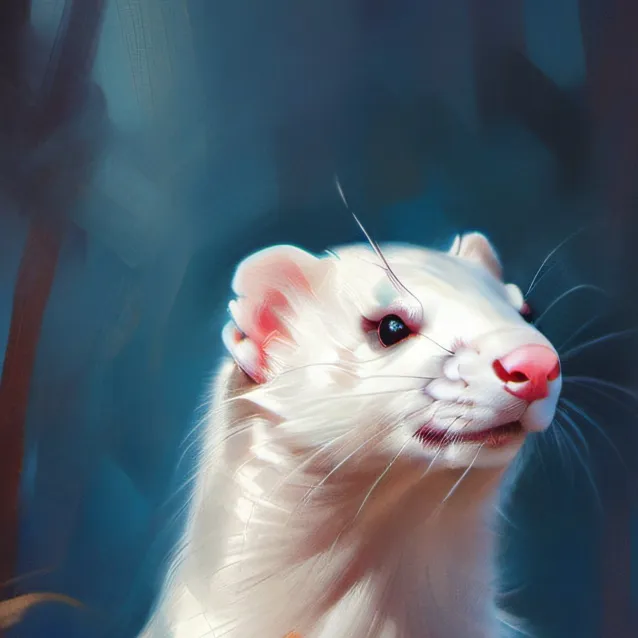 chat with ai character: Draco (Ferret)