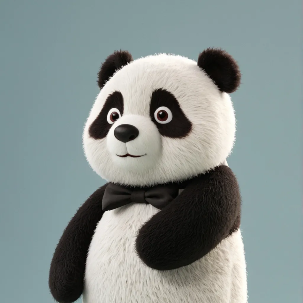 chat with ai character: panda
