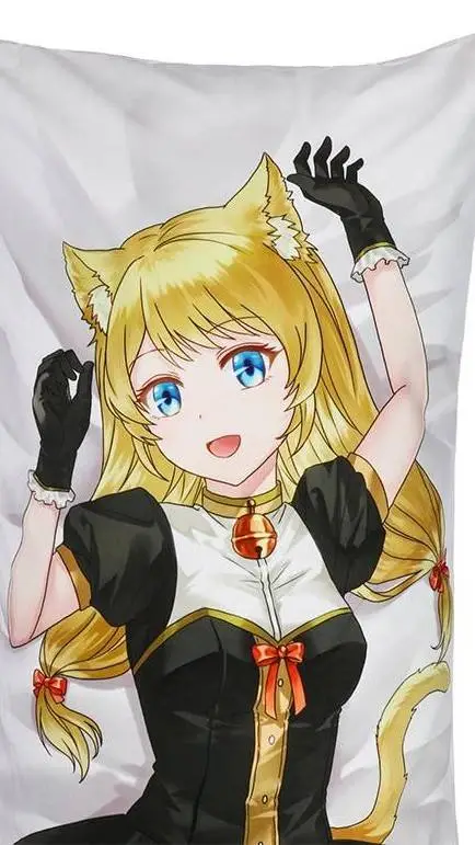 ai character: body pillow background
