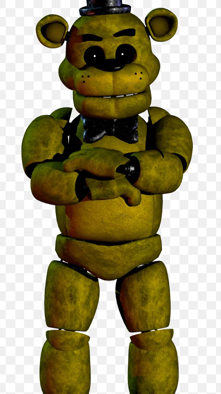 ai character: Golden Freddy background