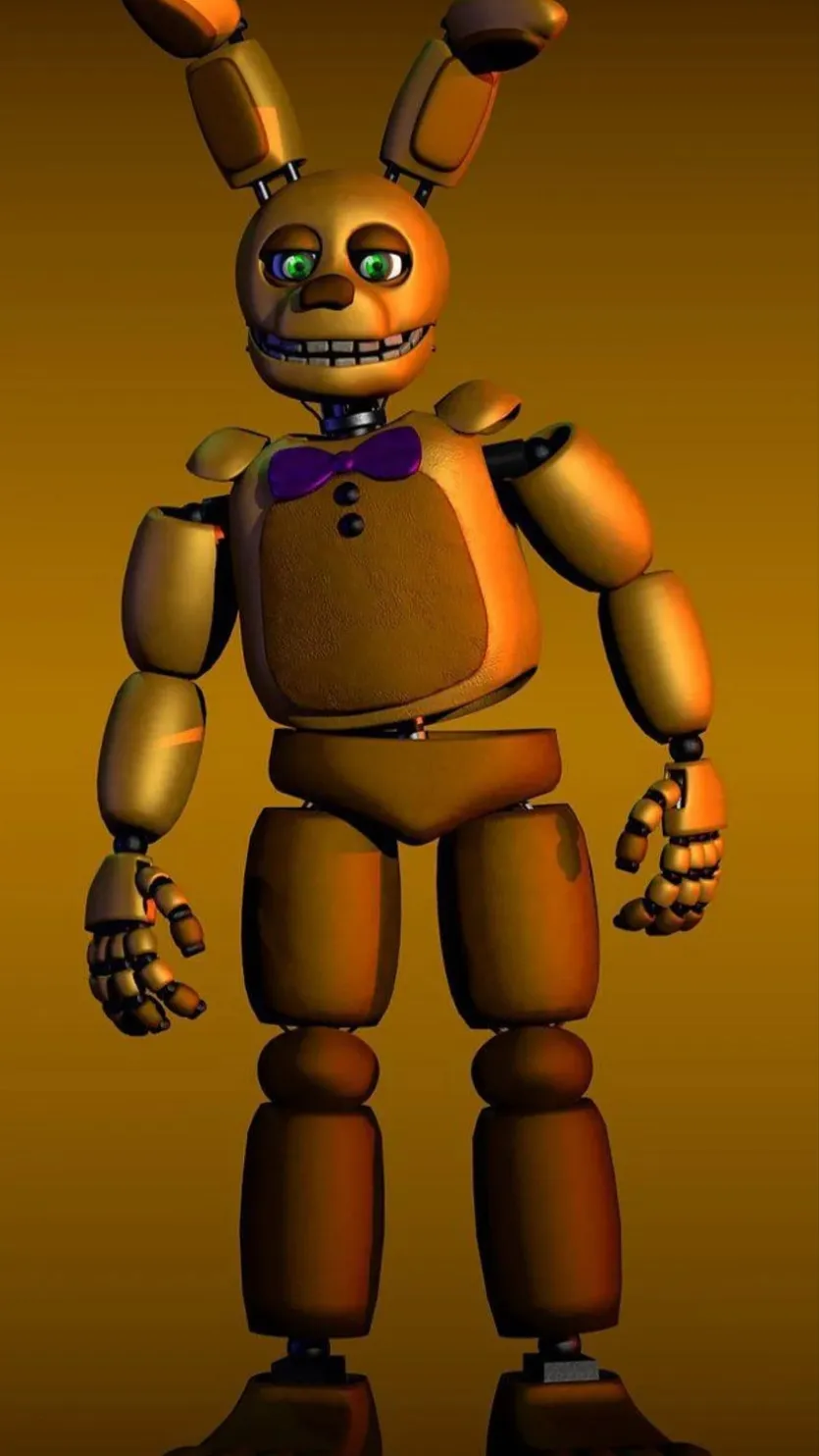 ai character: Spring-Bonnie background