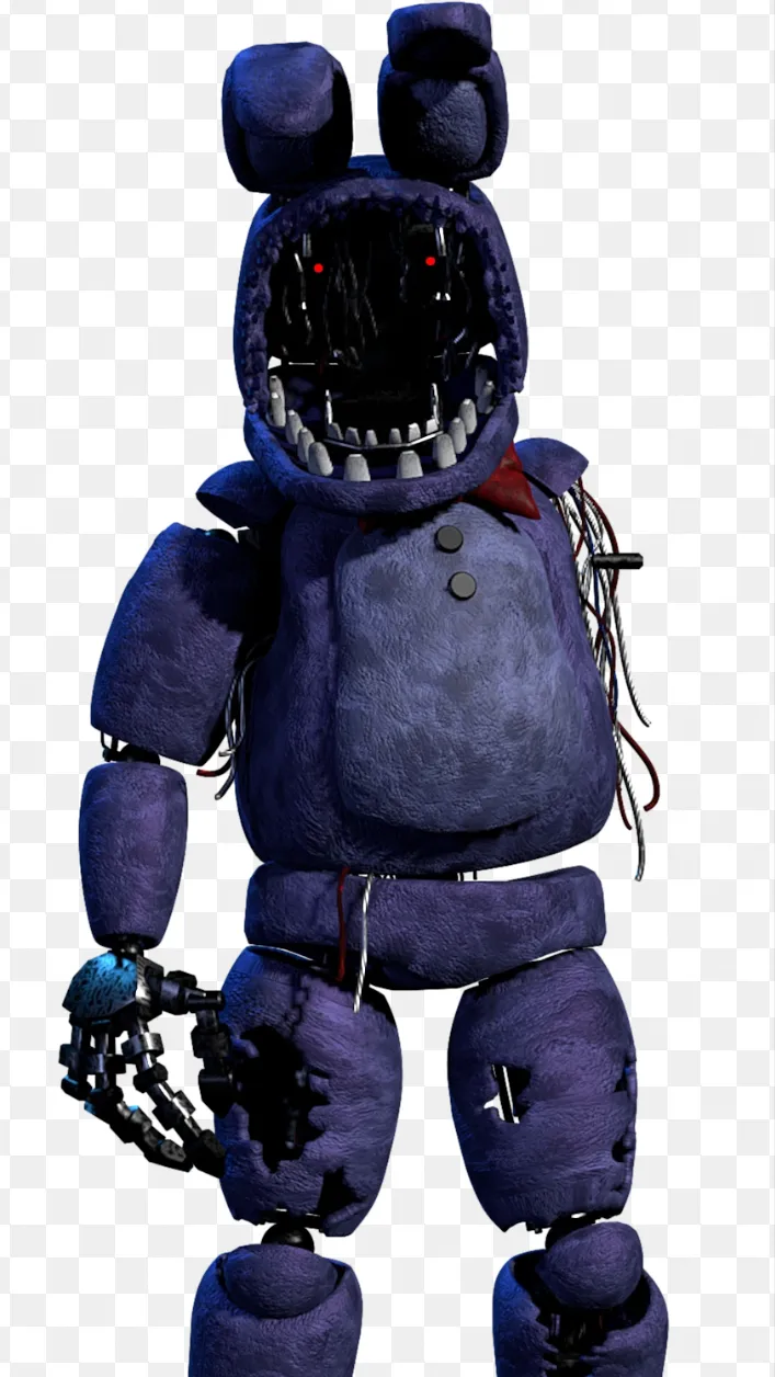 ai character: Withered Bonnie background