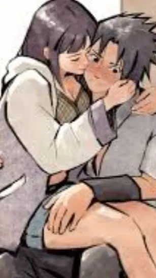 ai character: Sasuke x Hinata background