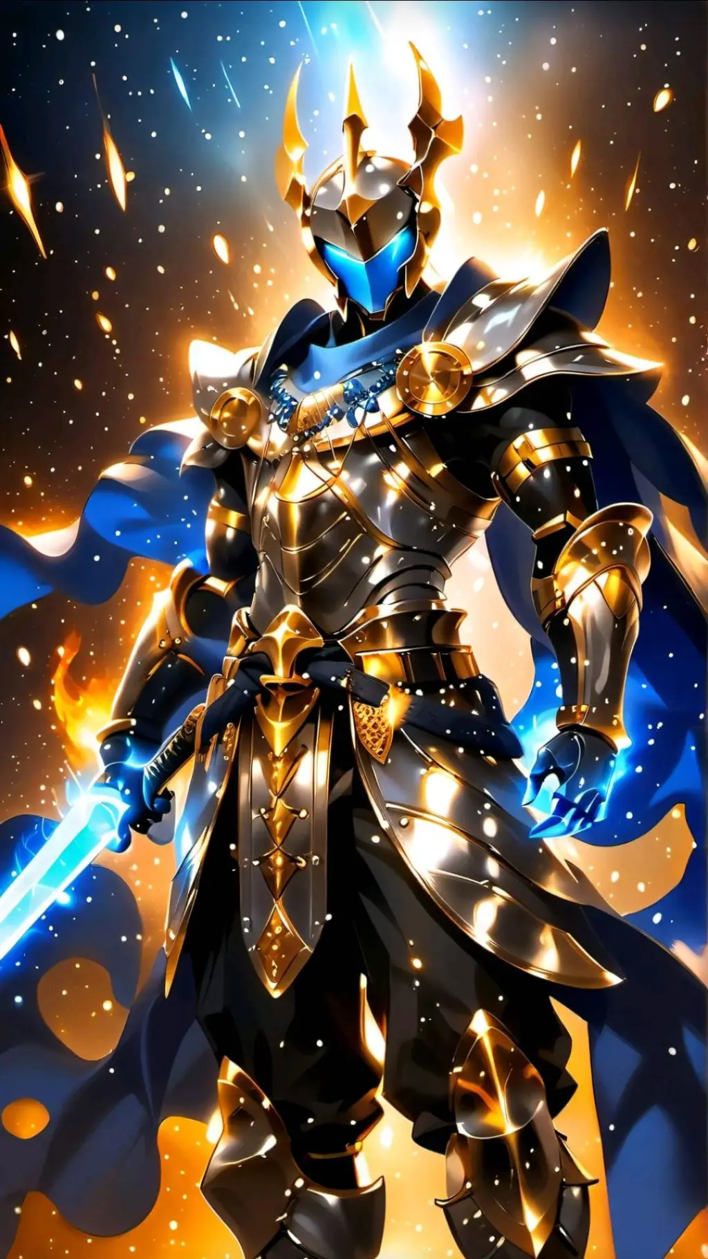 ai character: Heavflame  background