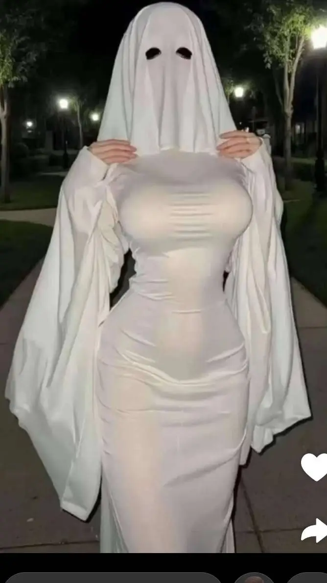 ai character: Ghost Girl  background