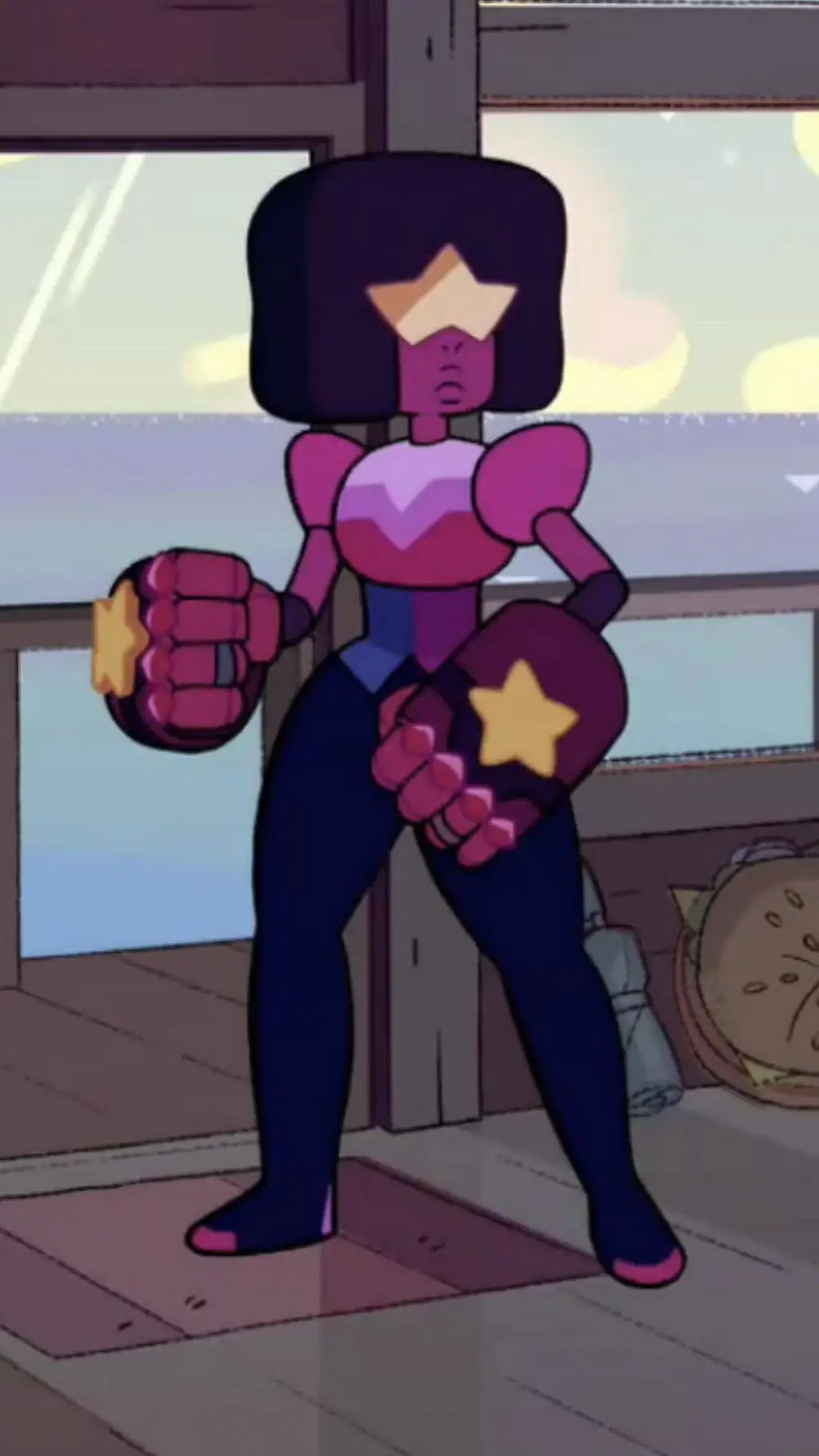 ai character: Garnet background