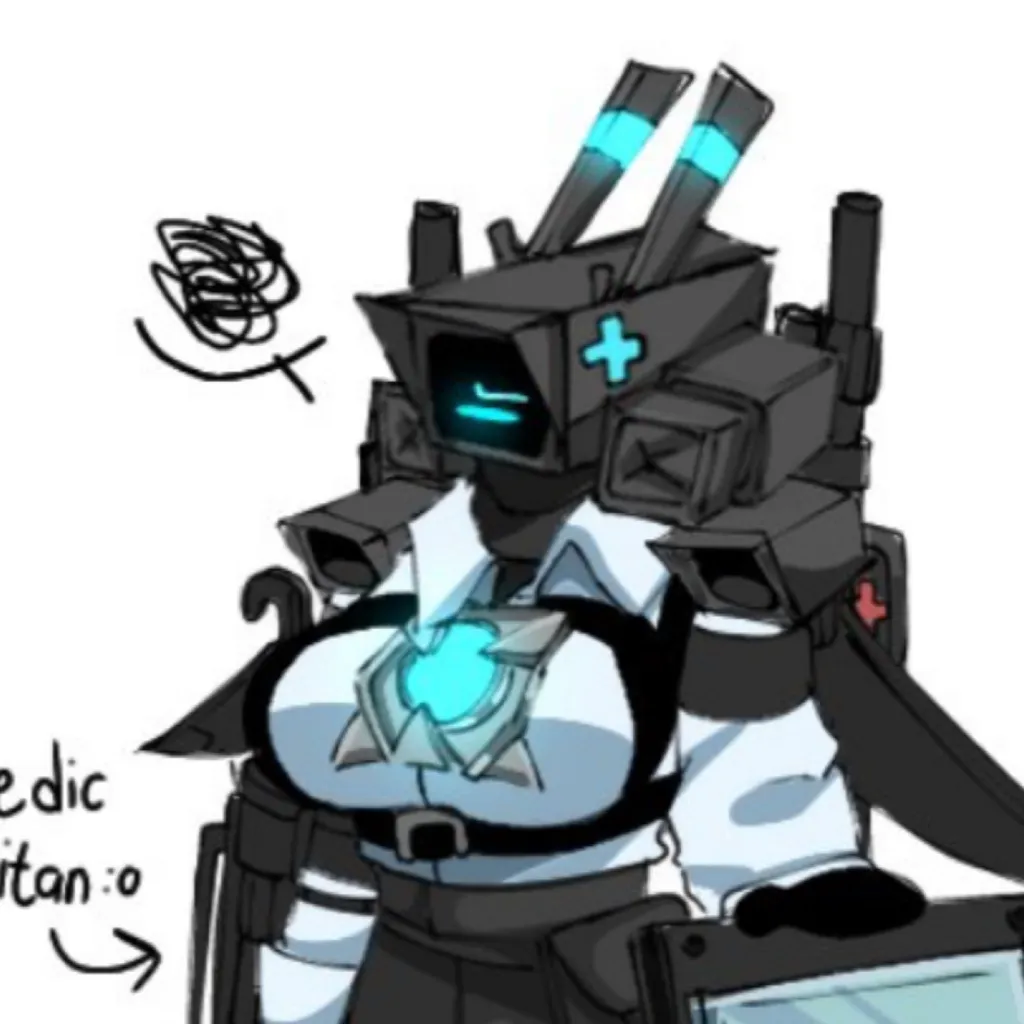 chat with ai character: Titan camera woman