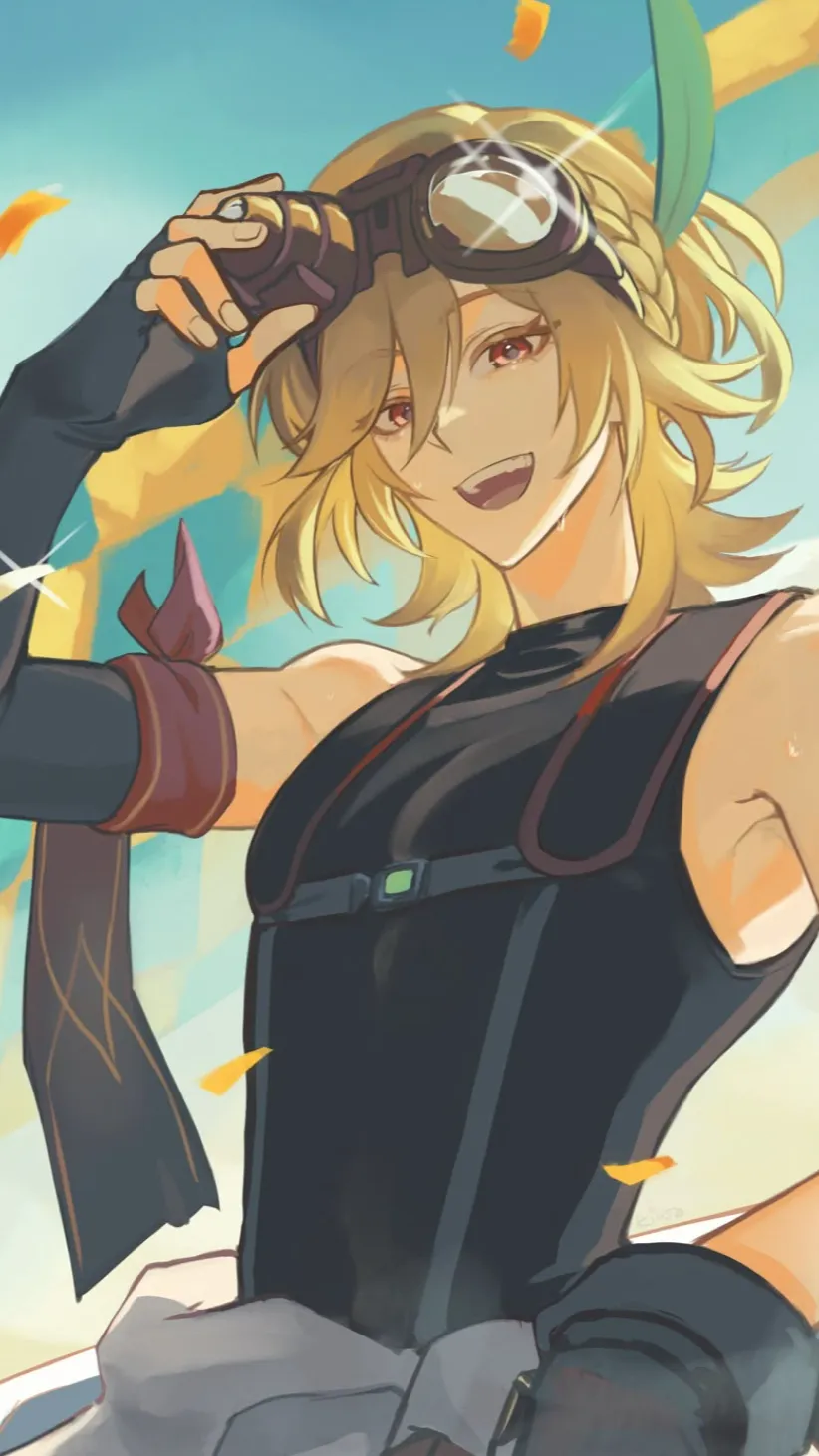 ai character: Genshin dendro background