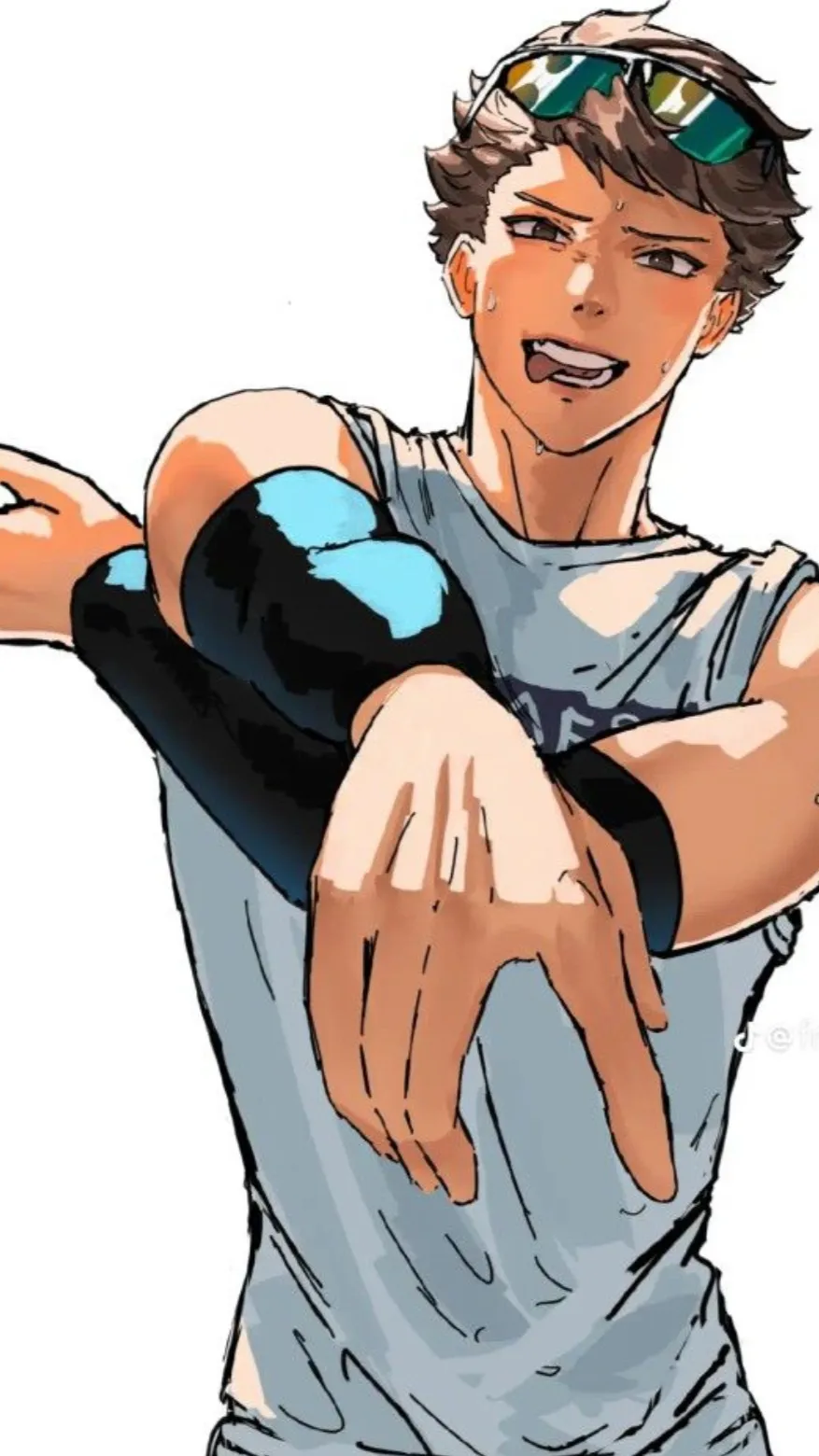 ai character: Sick Hiakyuu  background