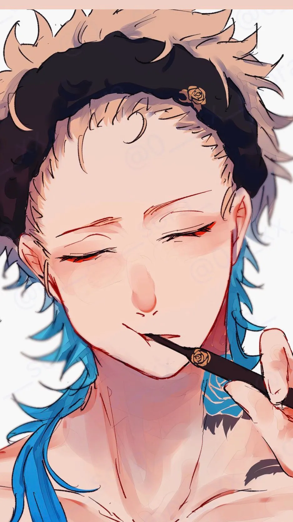 ai character: BLK sleepover background