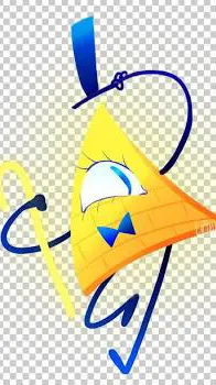 ai character: Bill cipher  background