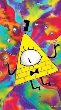 ai character: Bill cipher  background