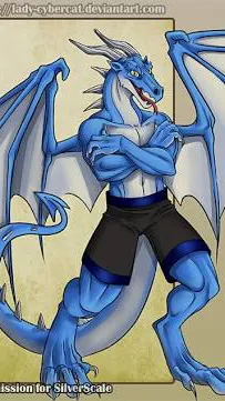 ai character: Bluejay  background