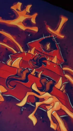 ai character: Bill cipher  background