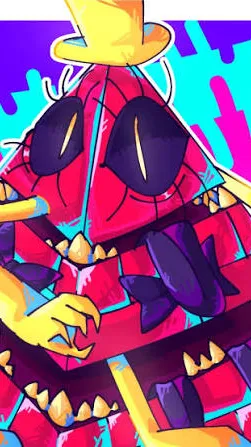 ai character: Bill cipher  background