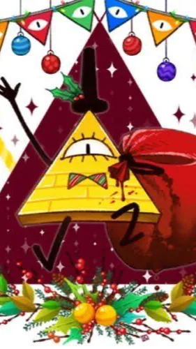ai character: Bill cipher  background