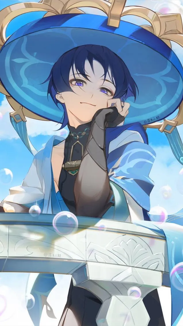 ai character: Scaramouche  background