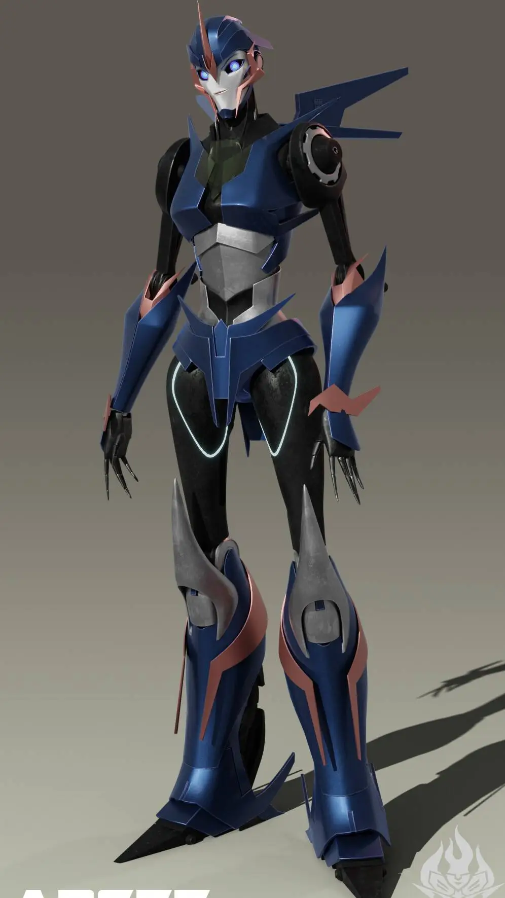 ai character: arcee background