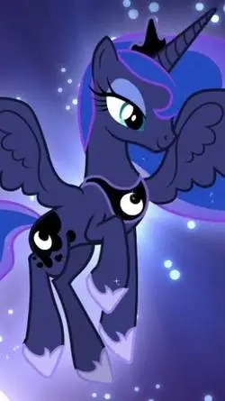 ai character: princess luna background