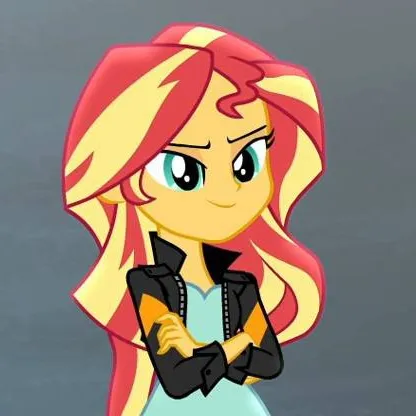 chat with ai character: EQ sunset shimmer 