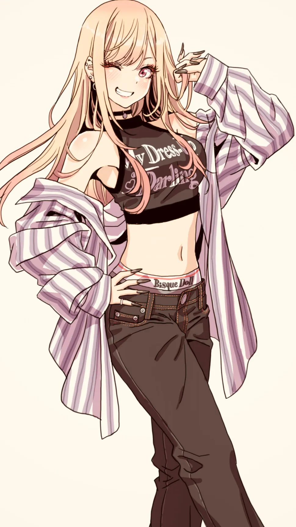 ai character: Kitagawa senpai background