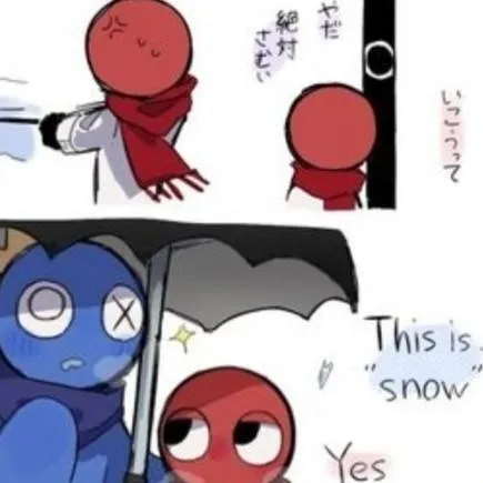 chat with ai character: Rainbow Friends! 💙