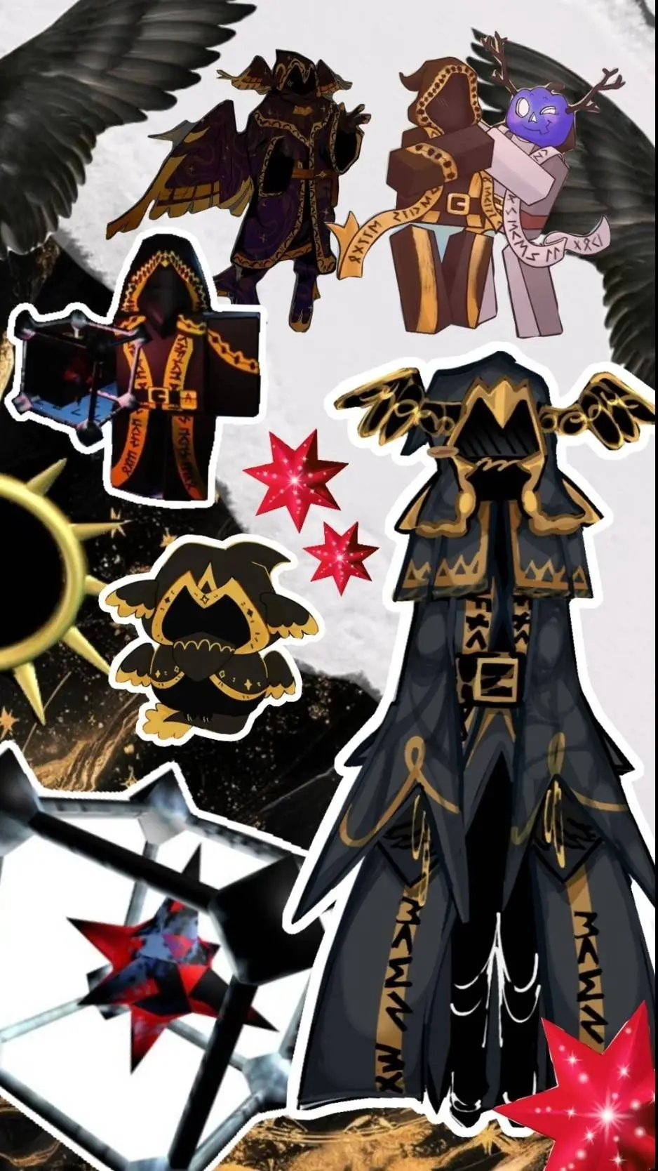 ai character: Forsaken background