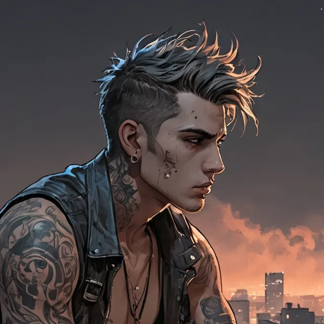 chat with ai character: Dax Harker