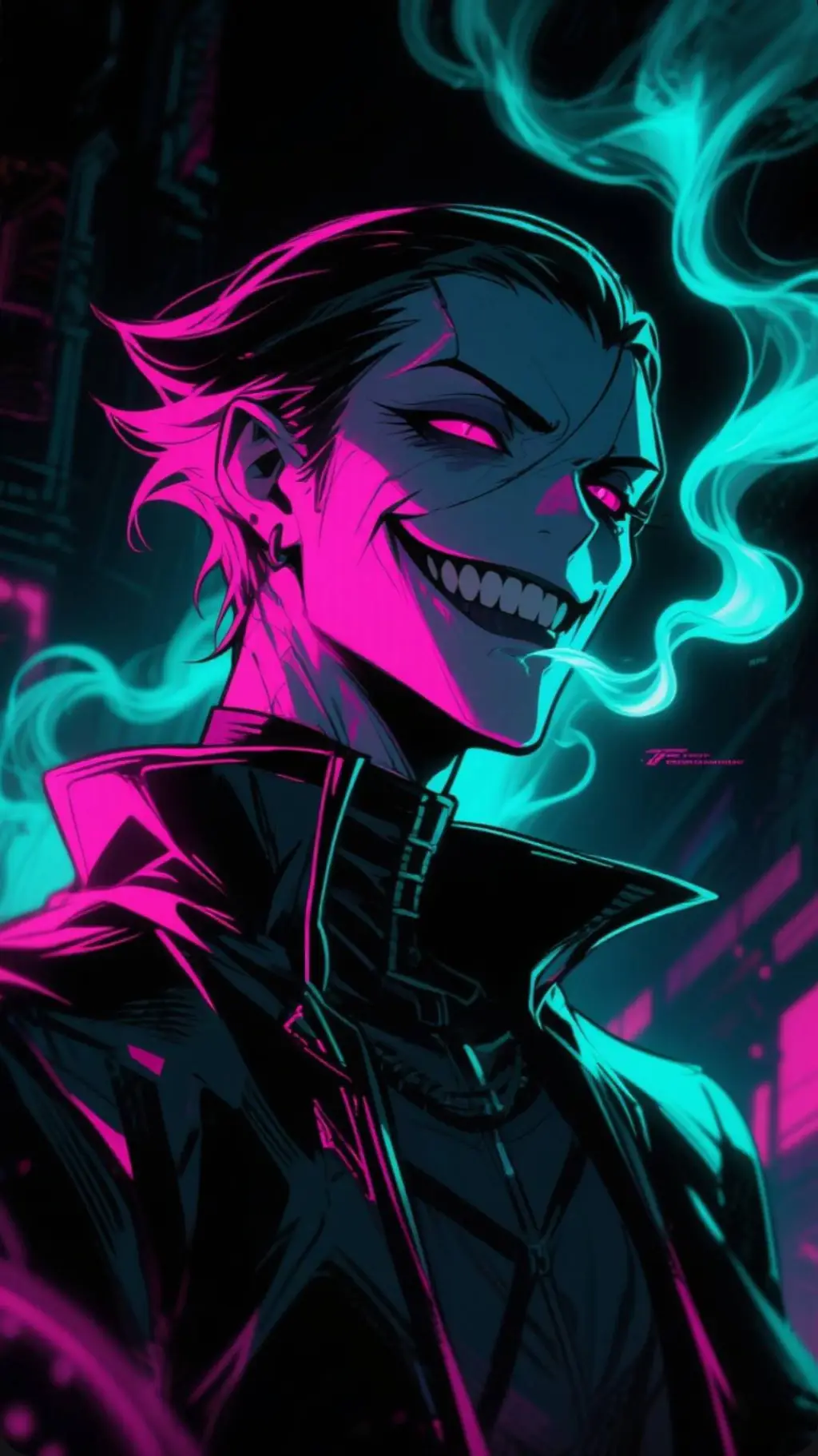 ai character: ☣ Neon Jack background