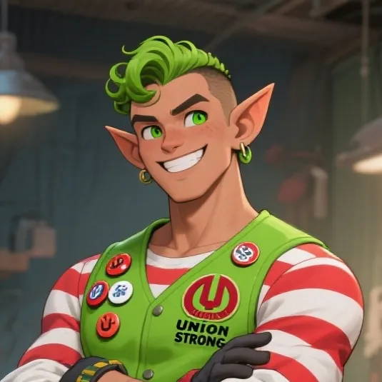 chat with ai character: Spark Tinseltwist