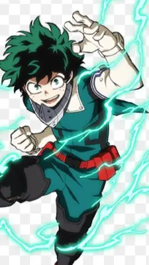 ai character: deku  background
